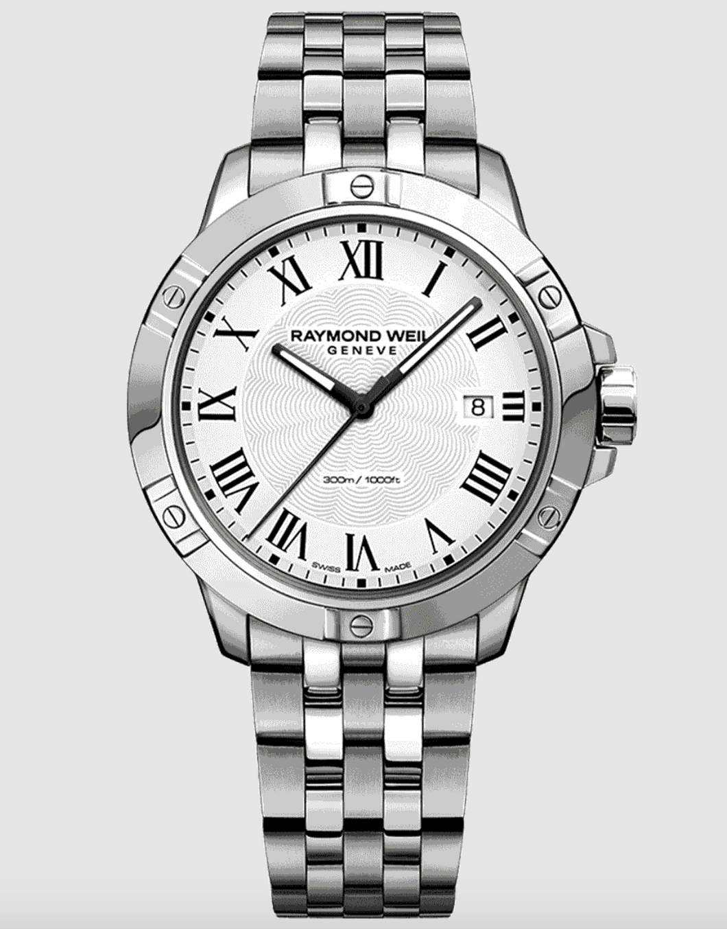 Stainless Steel Raymond Weil Tango Quartz Watch (41 mm)