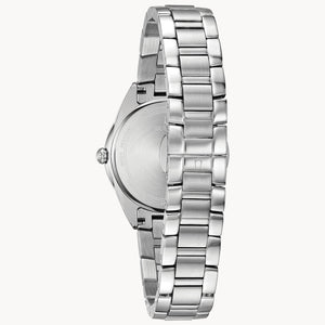 Ladies Stainless Steel Diamond Bulova Watch