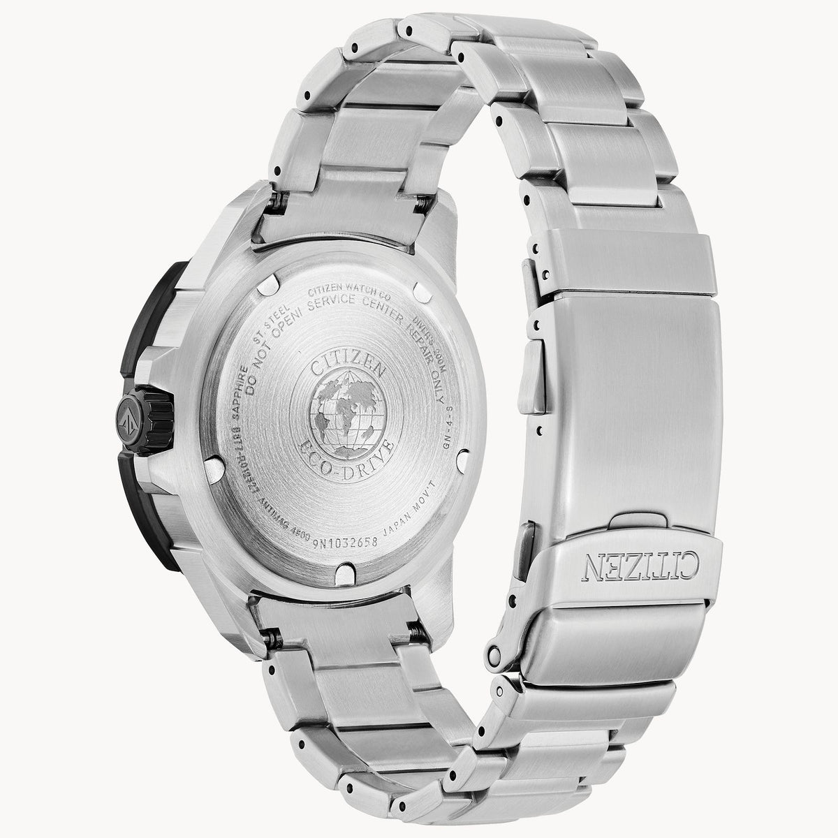 Stainless Steel Citizen Eco-Drive Promaster GMT Divers Watch