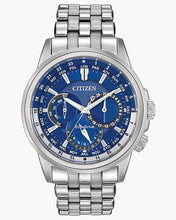 Load image into Gallery viewer, Stainless Steel Citizen Calendrier Eco-Drive Watch
