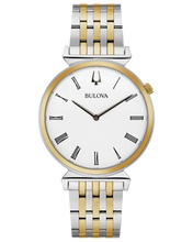 Load image into Gallery viewer, Two Tone Stainless Steel Bulova Watch
