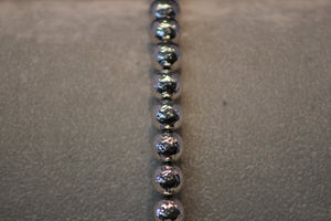 Sterling Silver Hammered Bracelet