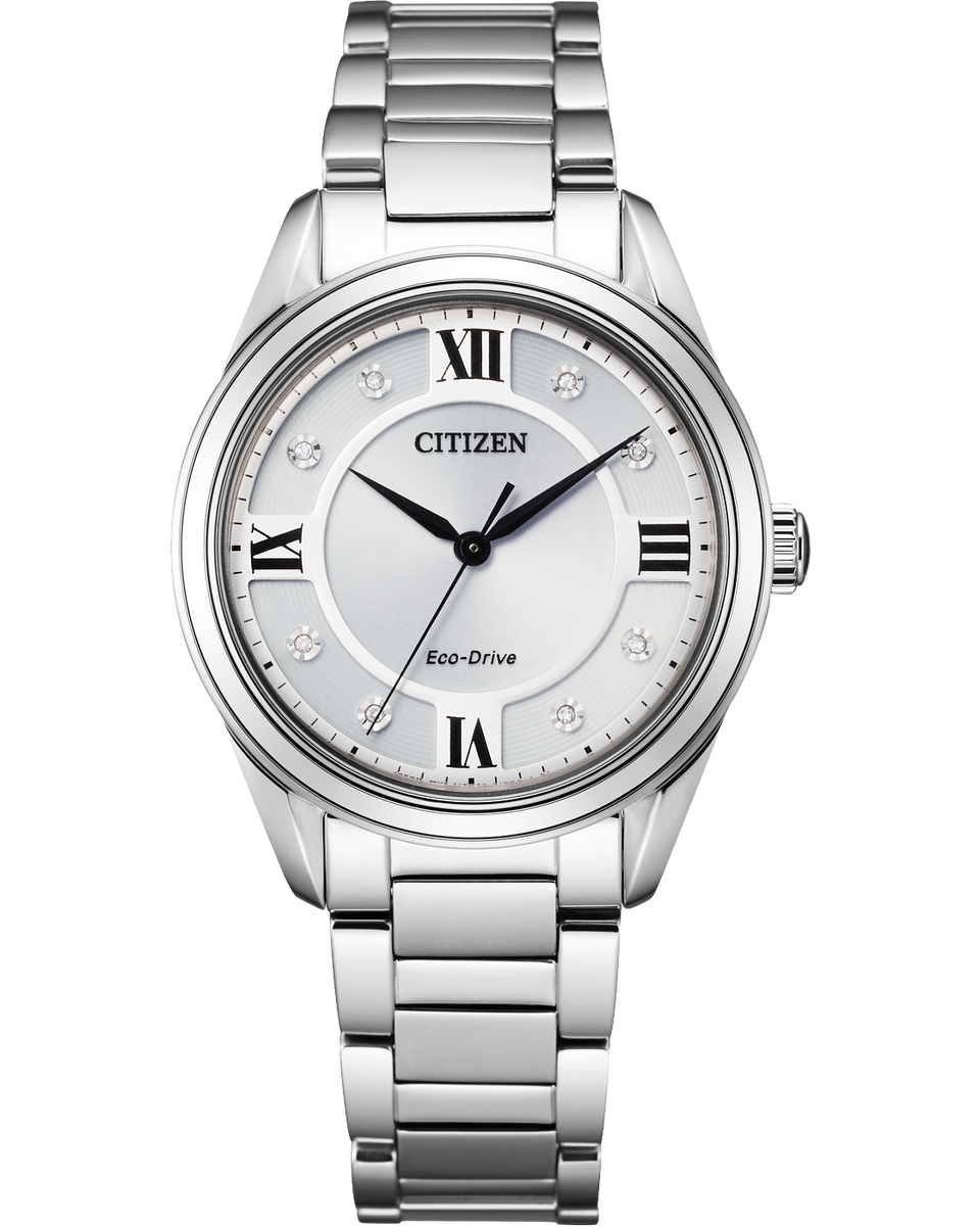 Stainless Steel Citizen Eco-Drive Fiore Watch – Turgeon Jewelers