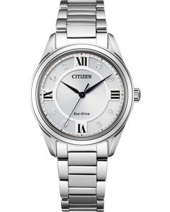 Stainless Steel Citizen Eco-Drive Fiore Watch