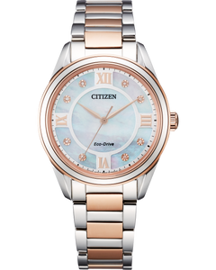 Stainless Steel Fiore Citizen Eco-Drive Watch (32 mm)