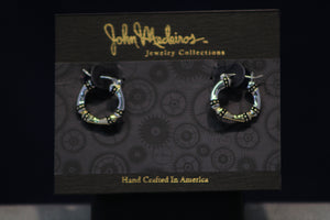John Medeiros Canias Collection Hoop Earrings