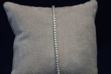 Load image into Gallery viewer, 14k White Gold Prong Set Diamond Tennis Bracelet
