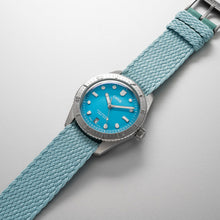 Load image into Gallery viewer, Ladies Oris Divers Sixty-Five Watch with a Sky Blue Dial
