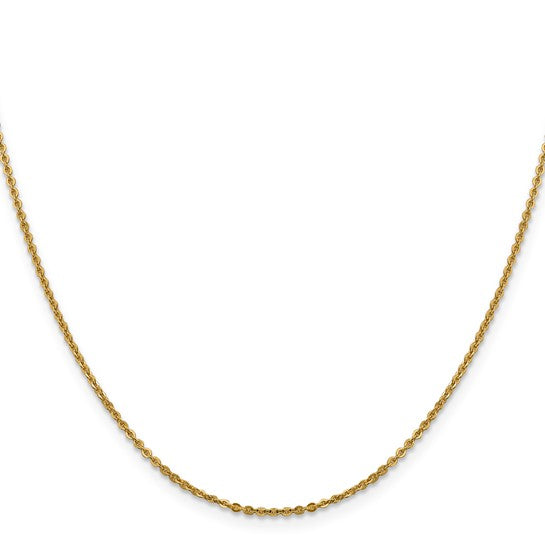 14k Yellow Gold 1.7mm 18