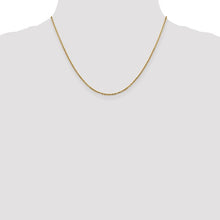 Load image into Gallery viewer, 14k Yellow Gold 1.7mm 18&quot; Flat Cable Chain
