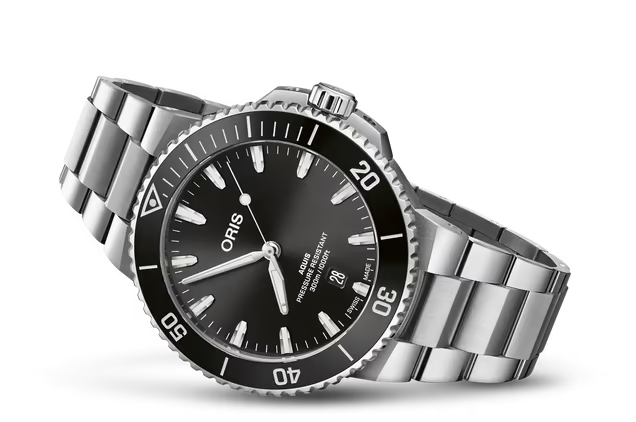 Oris Automatic Aquis Date Watch Black