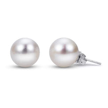 Load image into Gallery viewer, 14k Gold A Quality Freshwater Pearl Stud Earrings
