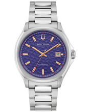Load image into Gallery viewer, Gents Stainless Steel Tony Bennett “NYC" Collection Automatic Bulova Watch
