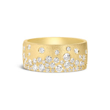Load image into Gallery viewer, 14k Yellow Gold Diamond Confetti Ring
