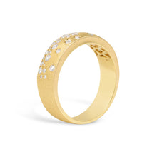 Load image into Gallery viewer, 14k Yellow Gold Diamond Confetti Ring
