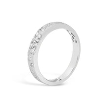 Load image into Gallery viewer, 14k White Gold Diamond Confetti Ring

