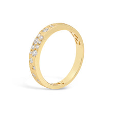 Load image into Gallery viewer, 14k Yellow Gold Diamond Confetti Ring
