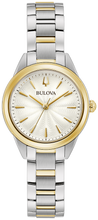 Load image into Gallery viewer, Ladies Stainless Steel Two-Tone Sutton Quartz Bulova Watch
