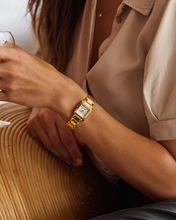 Load image into Gallery viewer, Stainless Steel Gold Tone Citizen Eco-Drive Watch
