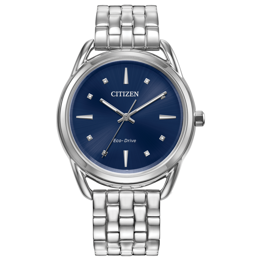 One Ladies Stainless Steel Citizen Eco-Drive Watch