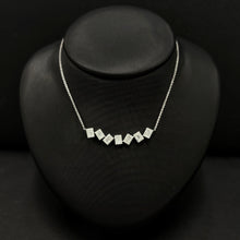 Load image into Gallery viewer, 14k White Gold Diamond Necklace
