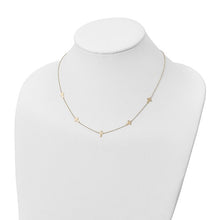 Load image into Gallery viewer, Yellow Gold Cross Necklace
