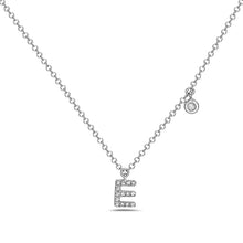 Load image into Gallery viewer, 14k White Gold &quot;Letter&quot; Necklace
