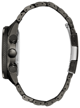 Load image into Gallery viewer, Gents Stainless Steel Eco-Drive Nighthawk Chronograph Watch
