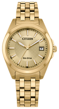 Load image into Gallery viewer, Ladies Stainless Steel Citizen Eco-Drive Watch
