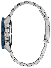 Load image into Gallery viewer, Gents Stainless Steel Eco-Drive Blue Angels Navihawk Chronograph Watch
