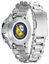 Load image into Gallery viewer, Gents Stainless Steel Citizen Eco-Drive Blue Angels Skyhawk Watch
