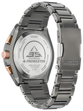 Load image into Gallery viewer, Gents Stainless Steel Graphite Tone Citizen Eco-Drive Divers Watch
