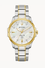 Load image into Gallery viewer, Gents Two-Tone Marine Star Bulova Watch
