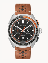Load image into Gallery viewer, Stainless Steel Racer Chronograph Bulova Watch
