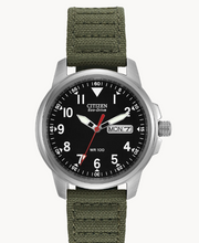 Load image into Gallery viewer, Gents Stainless Steel Eco Drive Citizen Watch
