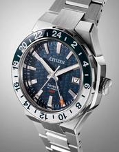 Load image into Gallery viewer, Gents Stainless Steel 'Series 8' 880 GMT Caliber 9054 Automatic Citizen Watch
