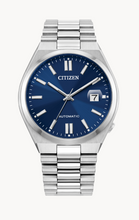 Load image into Gallery viewer, Stainless Steel Citizen "Tsuyosa" Collection Automatic Watch (Navy Dial)
