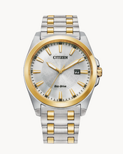 Load image into Gallery viewer, Stainless Steel Citizen "Peyten" Collection Eco-Drive Watch (Silver Dial)
