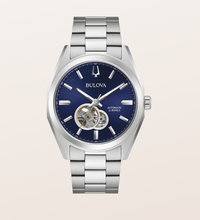 Load image into Gallery viewer, Stainless Steel Surveyor Automatic Bulova Watch
