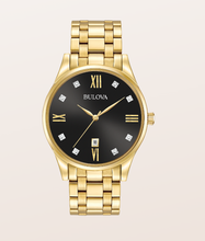 Load image into Gallery viewer, Stainless Steel Classic Quartz Bulova Watch

