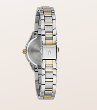 Load image into Gallery viewer, Ladies Stainless Steel Two-Tone Sutton Quartz Bulova Watch

