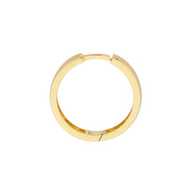 Load image into Gallery viewer, 14k Yellow Gold Round Hoop Earrings

