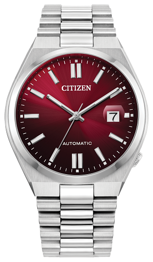 Gents Stainless Steel Citizen Eco-Drive Tsuyosa Automatic Watch