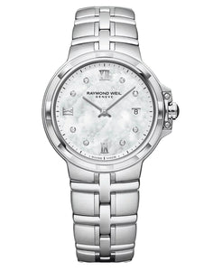 Ladies Stainless Steel Raymond Weil Parsifal Quartz Watch (30mm)