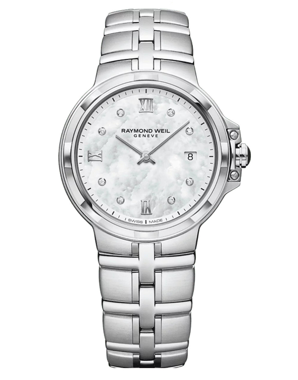 Ladies Stainless Steel Raymond Weil Parsifal Quartz Watch (30mm)