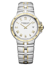 Load image into Gallery viewer, Ladies Stainless Steel Two-Tone Raymond Weil Parsifal Quartz Watch (30mm)
