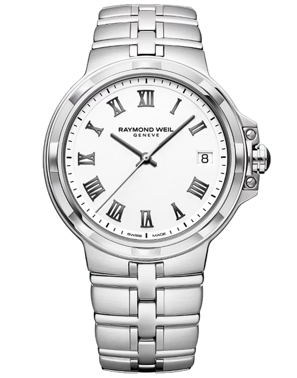 Gents Stainless Steel Raymond Weil Parsifal Quartz Watch (41mm)