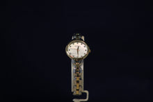 Load image into Gallery viewer, Ladies Stainless Steel and Gold Tone Bulova Watch

