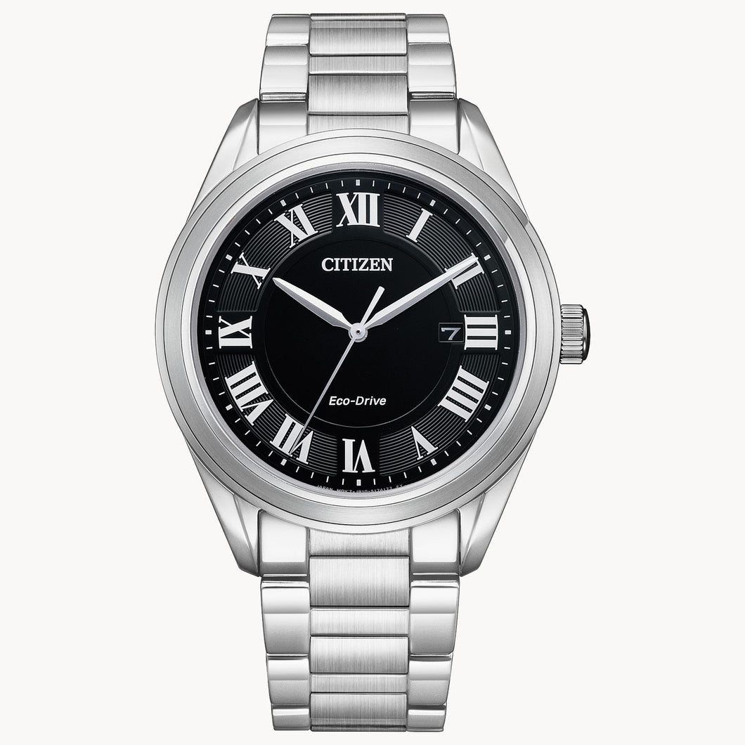 Stainless Steel Citizen Eco-Drive Arezzo Watch
