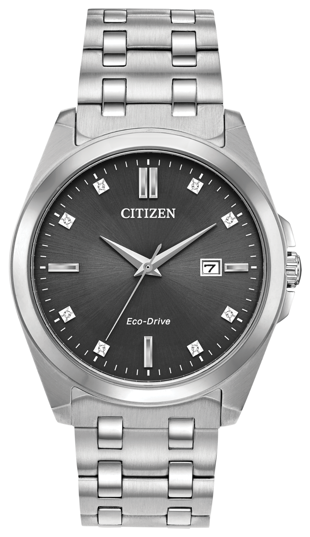 Gents Stainless Steel Citizen Eco-Drive Corso Watch